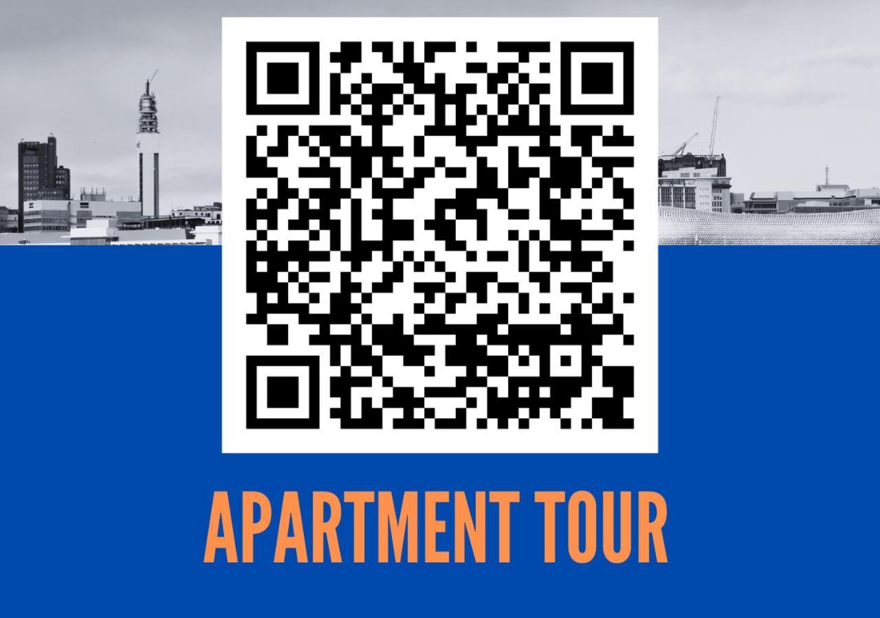 Апартаменты Amazing New Arcadian Centre - 1Bdr - Balcony & Parking Бирмингем Экстерьер фото